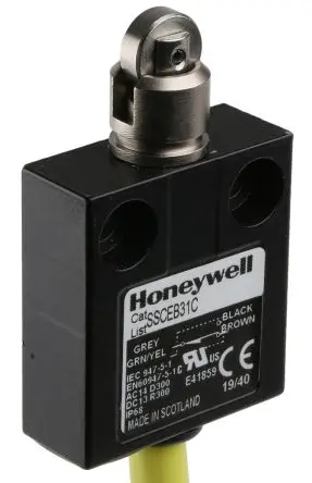 Produktfoto 1 von Honeywell SSCE Endschalter, Stößel 1-poliger Umschalter, IP68, Zinkdruckguss 600V ac 6A