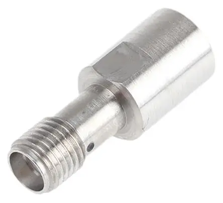 Produktfoto 1 von Radiall HF Adapter, 50 Ω, Gerade, 18GHz Stecker Buchse, Koaxial SMA