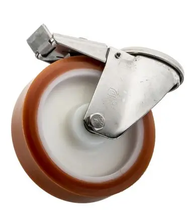 Produktfoto 1 von LAG Drehbar Rolle, Rad ø 150 mm, 250 kg, Ges H. 181 mm, Rad B. 40 mm