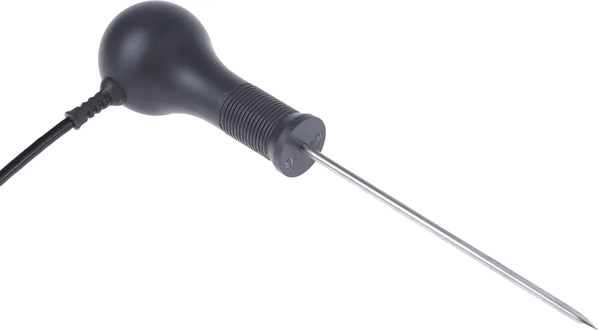 Produktfoto 1 von RS PRO Temperatursensor, Pt100 x 115 mm Nadel, Einfügen, Ø 3.3 mm, max.Temp 50 °C
