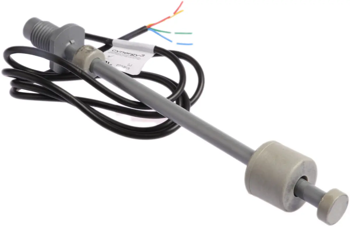 Produktfoto 1 von Sensata / Cynergy3 RSF66 Schwimmerschalter Intern Nitrilkautschuk (NBR) 120 V dc, Direkt belastbar, 85 °C 240 V ac → -10