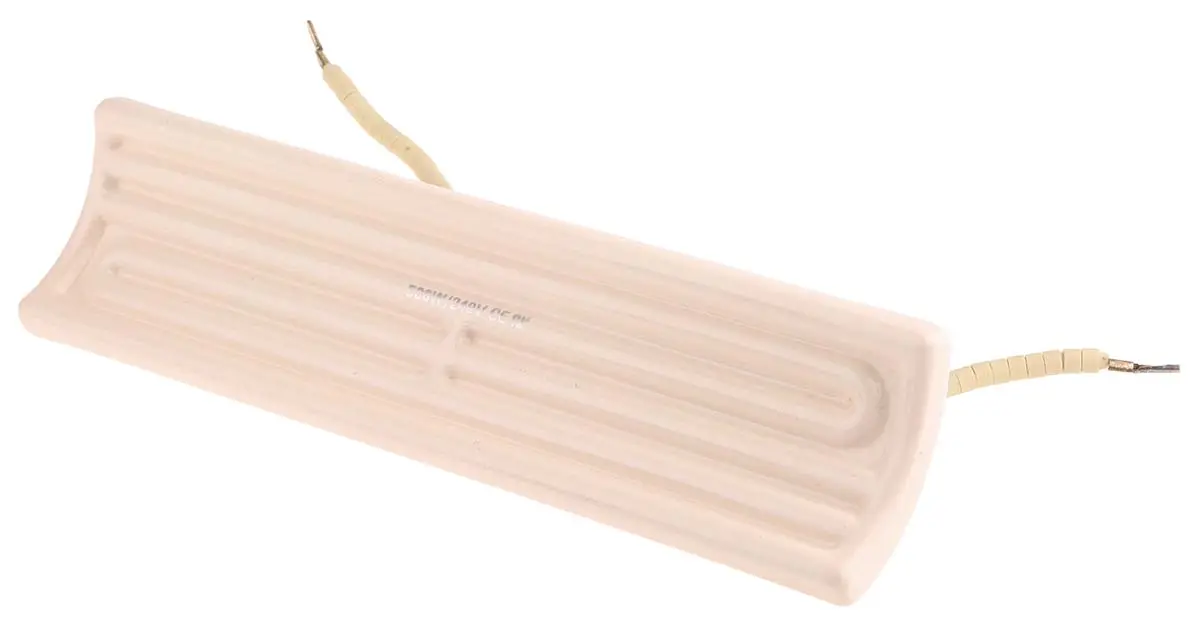Produktfoto 1 von RS PRO Keramik-Heizelement 500 W / 230 V ac, 60mm x 31mm, Länge 245mm