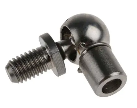 Produktfoto 1 von Camloc Gas Springs Gelenklager Edelstahl M6 x 1 Typ Befestigungshalterungen und Endstücke, 25.5 mm x 25 mm