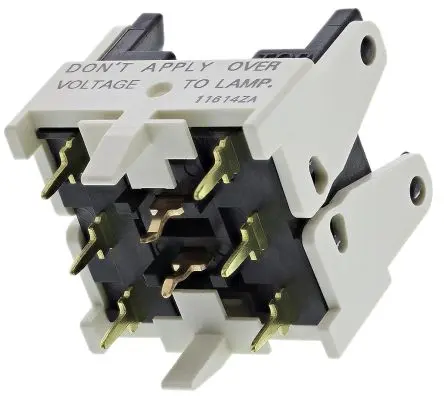 Produktfoto 1 von Omron Drucktaster-Kontaktblock