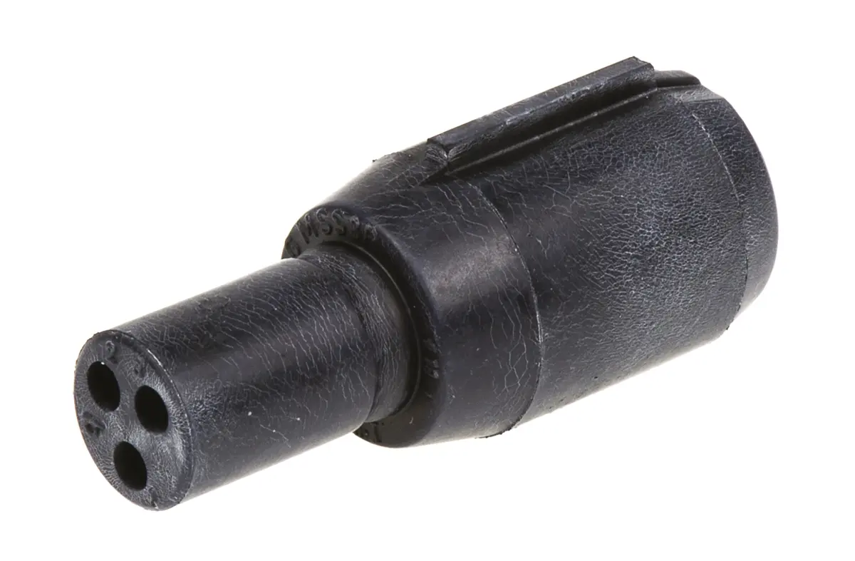 Produktfoto 1 von ITT Cannon Mini Sure-Seal Miniature Rundsteckverbinder Buchse 3-polig Buchse 8A Kabel IP40
