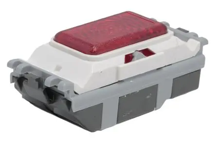 Produktfoto 1 von MK Electric Grid Plus Schaltereinsatz Rot 1-polig 20A 2-Weg 250V