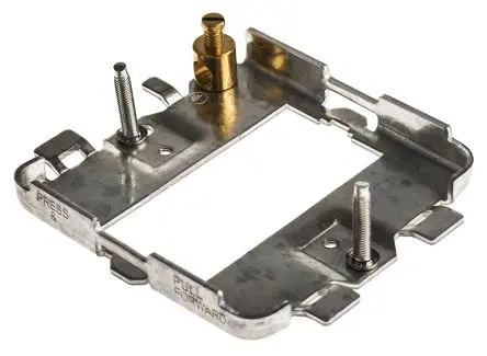Produktfoto 1 von MK Electric Rahmen 1 Ausbrüche H. 86 mm B. 86mm