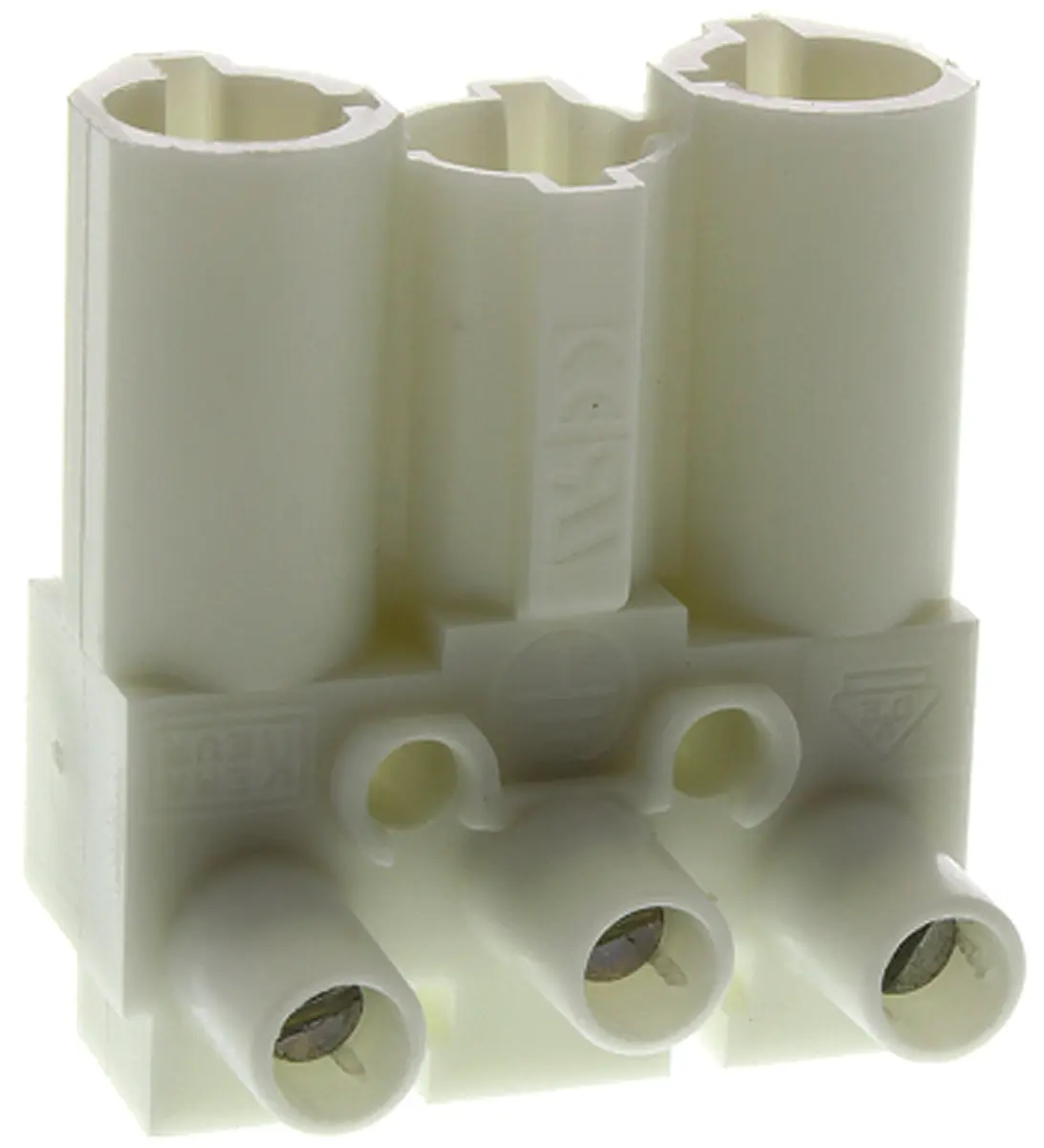 Wieland GST18 Beleuchtungssteckverbinder, Kabel Stecker, Anschluss, Schraubbefestigung 20A, Kontakte: 3 IP20, Weiß, 2.5
