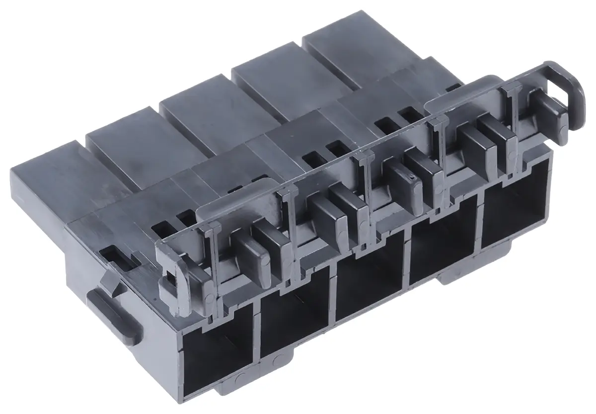 Produktfoto 1 von Molex Mini-Fit Sr Buchse Steckverbindergehäuse 10 mm, 5-polig / 1-reihig Gerade, Panel für Sr.-Buchse Mini-Fit