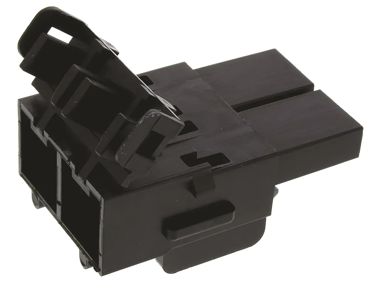 Produktfoto 1 von Molex Mini-Fit Sr Buchse Steckverbindergehäuse 10 mm, 2-polig / 1-reihig Gerade, Kabel für Sr.-Buchse Mini-Fit