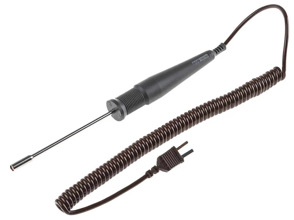 Produktfoto 1 von RS PRO Temperatursensor x 100 mm Generell, Ø 1 mm, max.Temp 180 °C