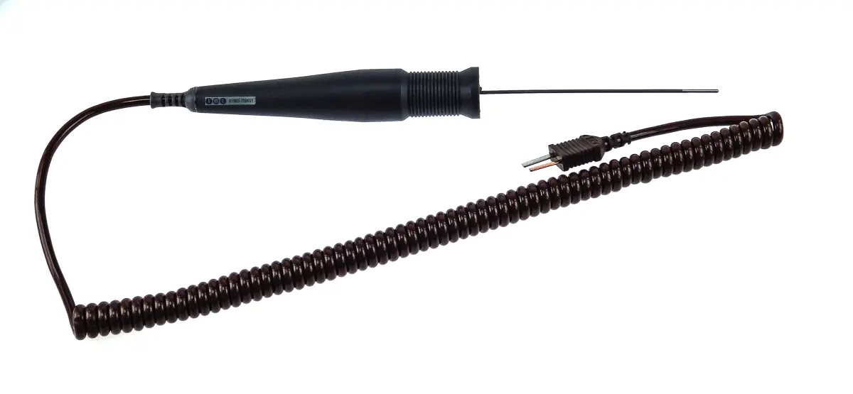 Produktfoto 1 von RS PRO Temperatursensor x 100 mm Universal, Ø 1.5 mm, max.Temp 400 °C