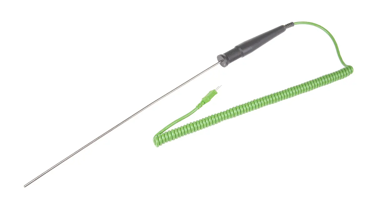 Produktfoto 1 von RS PRO Temperatursensor, K x 300 mm Generell, Ø 3 mm, max.Temp 1100 °C