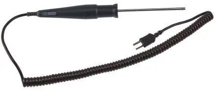 Produktfoto 1 von RS PRO Temperatursensor x 110 mm Luft, Ø 4 mm, max.Temp 400 °C, DKD/DAkkS-kalibriert