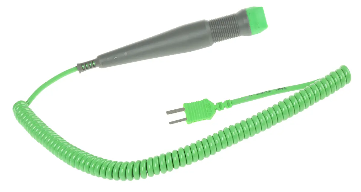 Produktfoto 1 von RS PRO Fühlergriff, Typ K x 110 mm Thermoelement Typ K, Ø 3 mm, max.Temp 250 °C