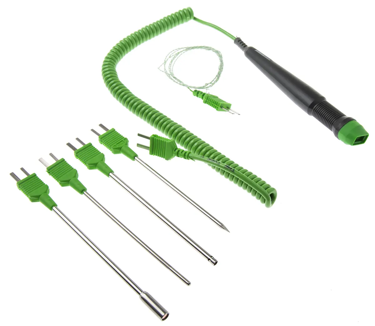Produktfoto 1 von RS PRO Temperatursensor-Kit, Typ K Stille Luft, Nadel, Oberfläche, Universal, Feindraht