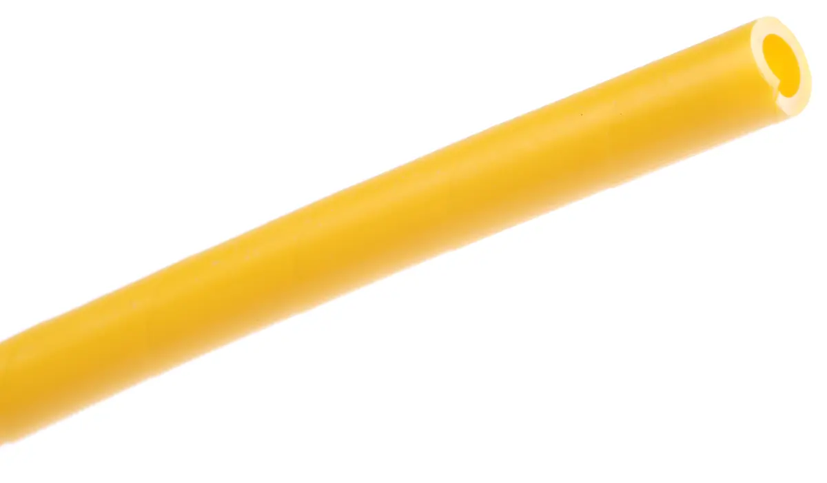 Produktfoto 1 von HellermannTyton Spiral-Kabelumwicklung / 50 mm Polyethylen Gelb, für Kabel-Ø 4.75 mm bis 10 mm, Länge 30 m