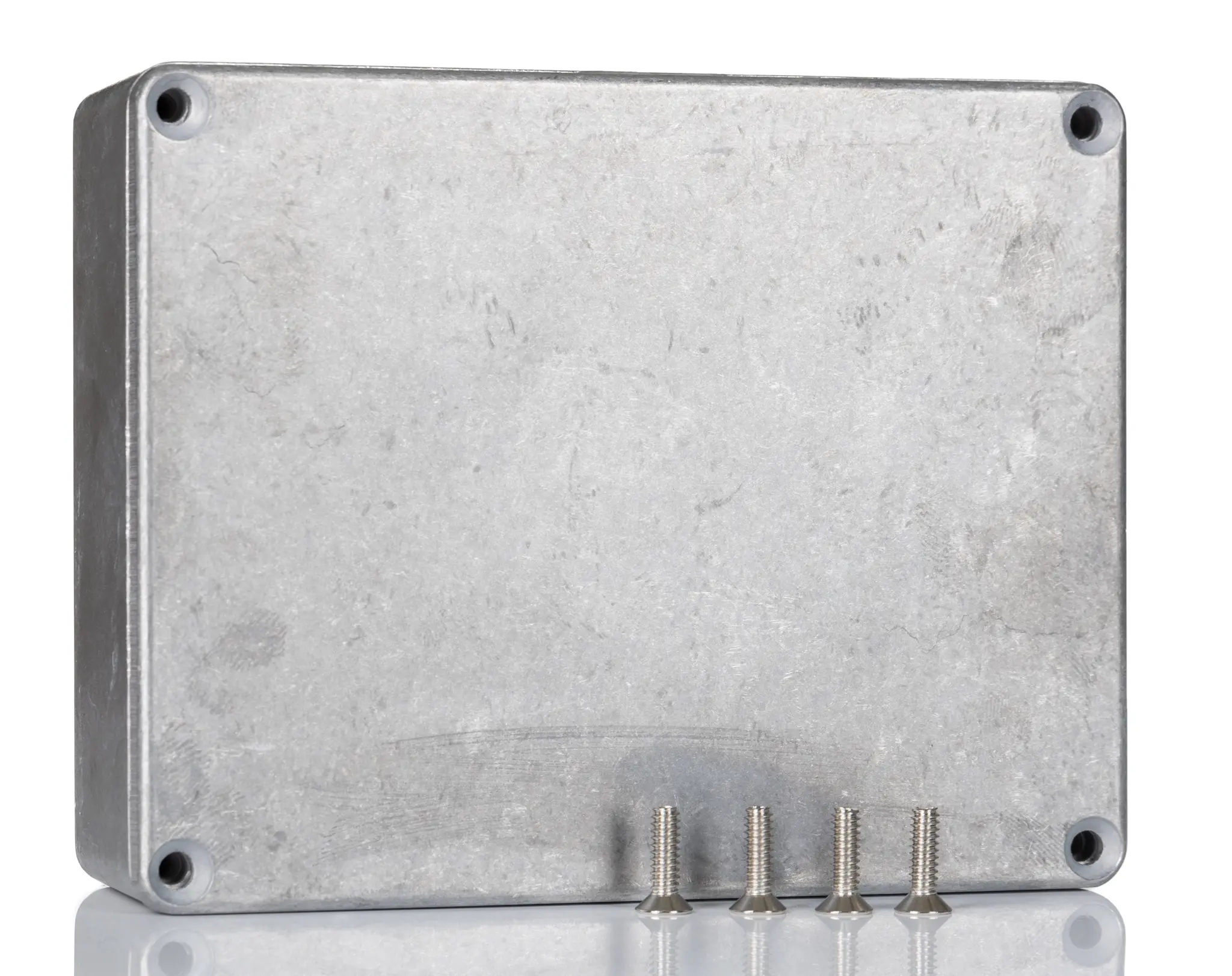 Produktfoto 1 von Hammond 1590; Gehäuse; Aluminiumdruckguss; Natur IP54 Breite 94 mm Höhe 34 mm Länge 119.5 mm