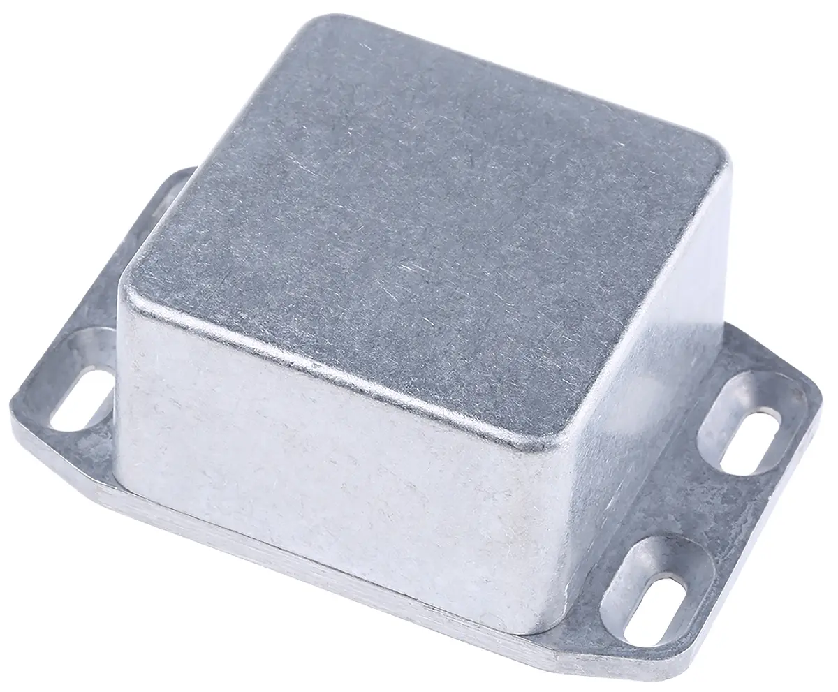 Produktfoto 1 von Hammond 1590 Aluminium Gehäuse 1590 Natur Außenmaß 50.5 x 50.5 x 31mm IP54