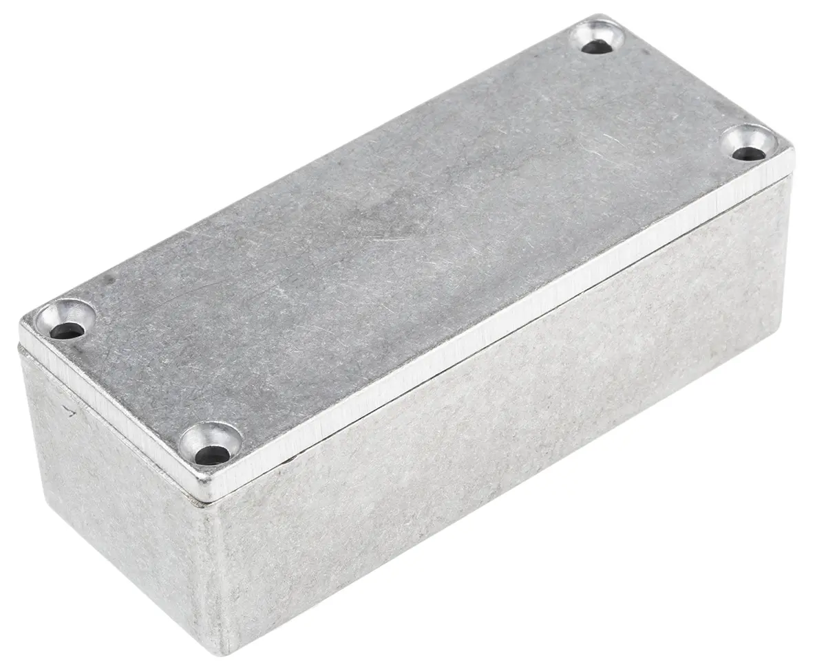 Produktfoto 1 von Hammond Eddystone; Gehäuse; Aluminiumdruckguss; Natur IP54 Breite 38 mm Höhe 31 mm Länge 92 mm