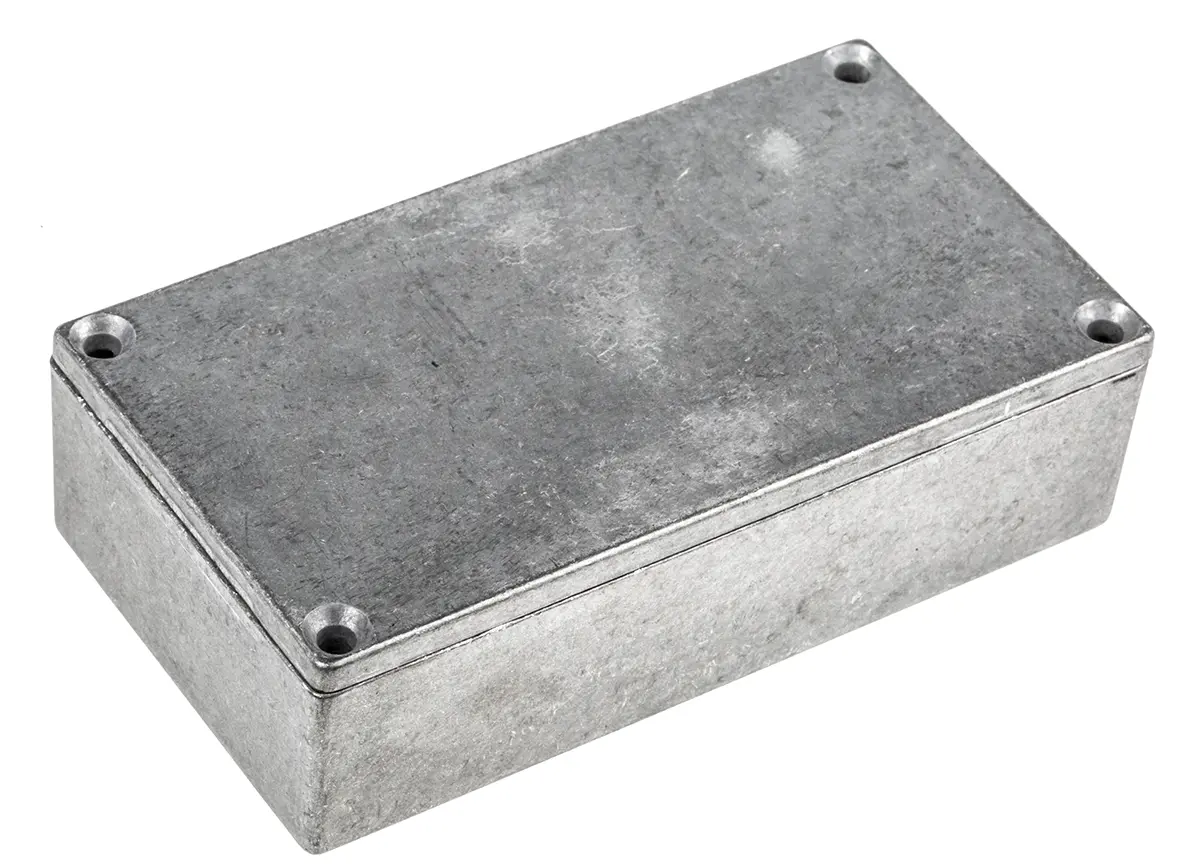 Produktfoto 1 von Hammond Eddystone; Gehäuse; Aluminiumdruckguss; Natur IP54 Breite 60 mm Höhe 31 mm Länge 111 mm