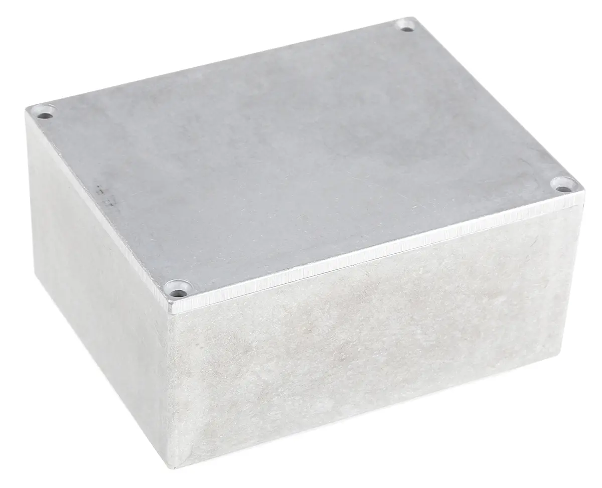 Produktfoto 1 von Hammond Eddystone; Gehäuse; Aluminiumdruckguss; Natur IP54 Breite 94 mm Höhe 57 mm Länge 119 mm