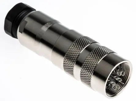 Produktfoto 1 von BALLUFF BCC00TT M16 DIN-Stecker gewinkelt 8-polig, 60V 5A IP67, Schraubbefestigung Buchse