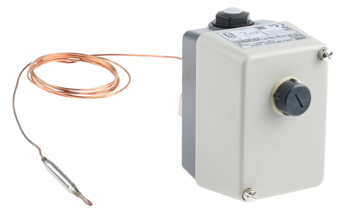 Produktfoto 1 von Jumo Kapillar Thermostat Öffner, 230V ac/dc / 10A