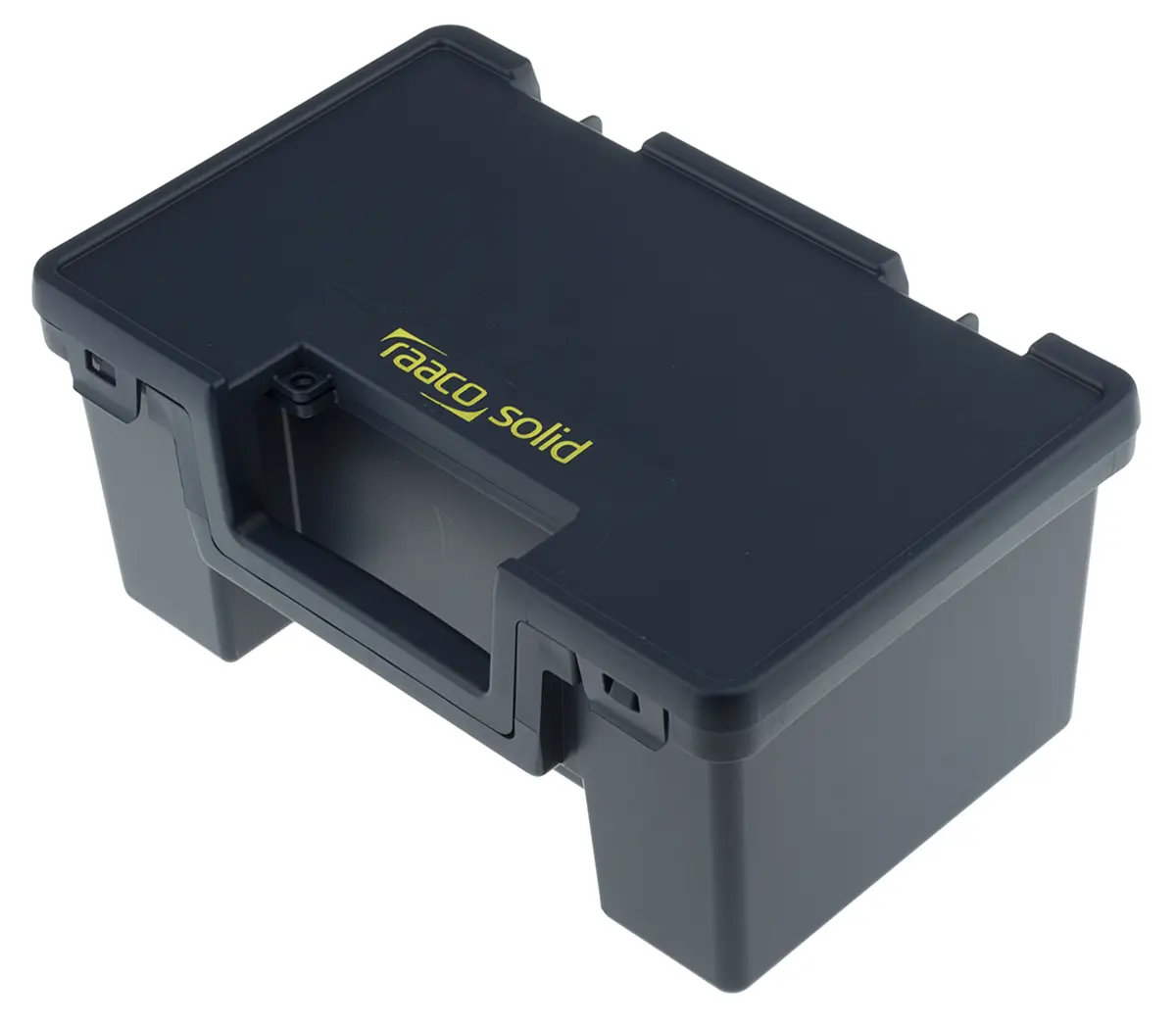 Produktfoto 1 von Raaco Polypropylen Transportkoffer Blau, Außenmaße 125 x 275 x 175mm