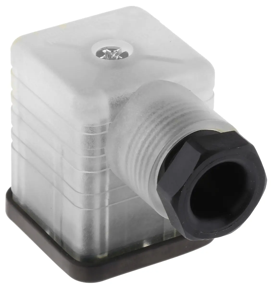 Produktfoto 1 von Hirschmann GDML DIN 43650 Ventilsteckverbinder DIN 43650 A 2+E / 250V ac/dc Kontrollleuchte, PG9 Zentralmutter, Schwarz