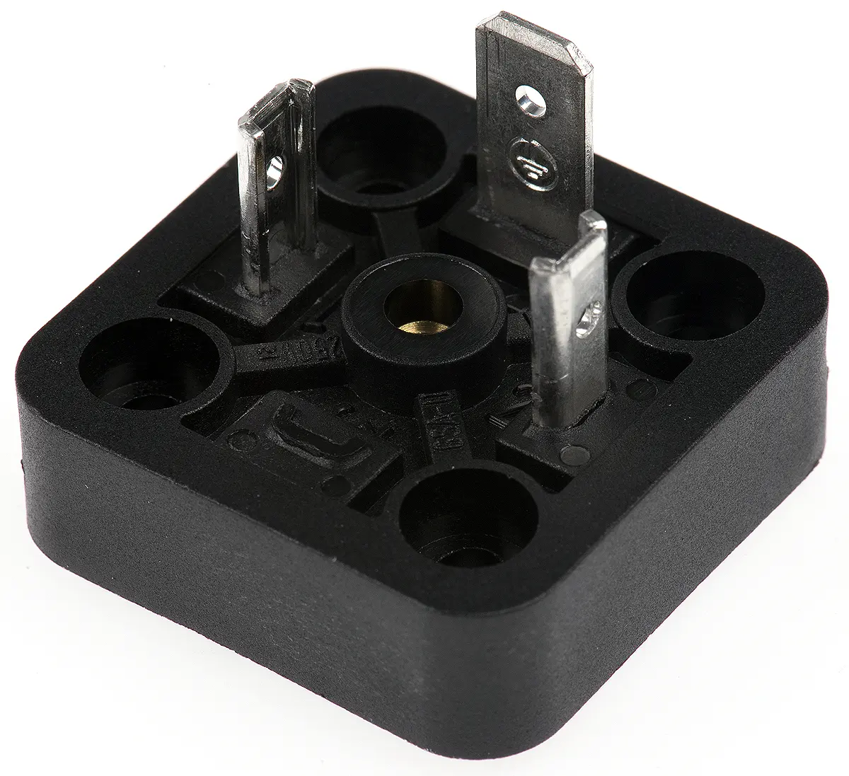 Produktfoto 1 von Hirschmann GSA DIN 43650 Ventilsteckverbinder DIN 43650 A 2+E Stecker / 400V ac/dc Schraubanschlussklemme, Schwarz