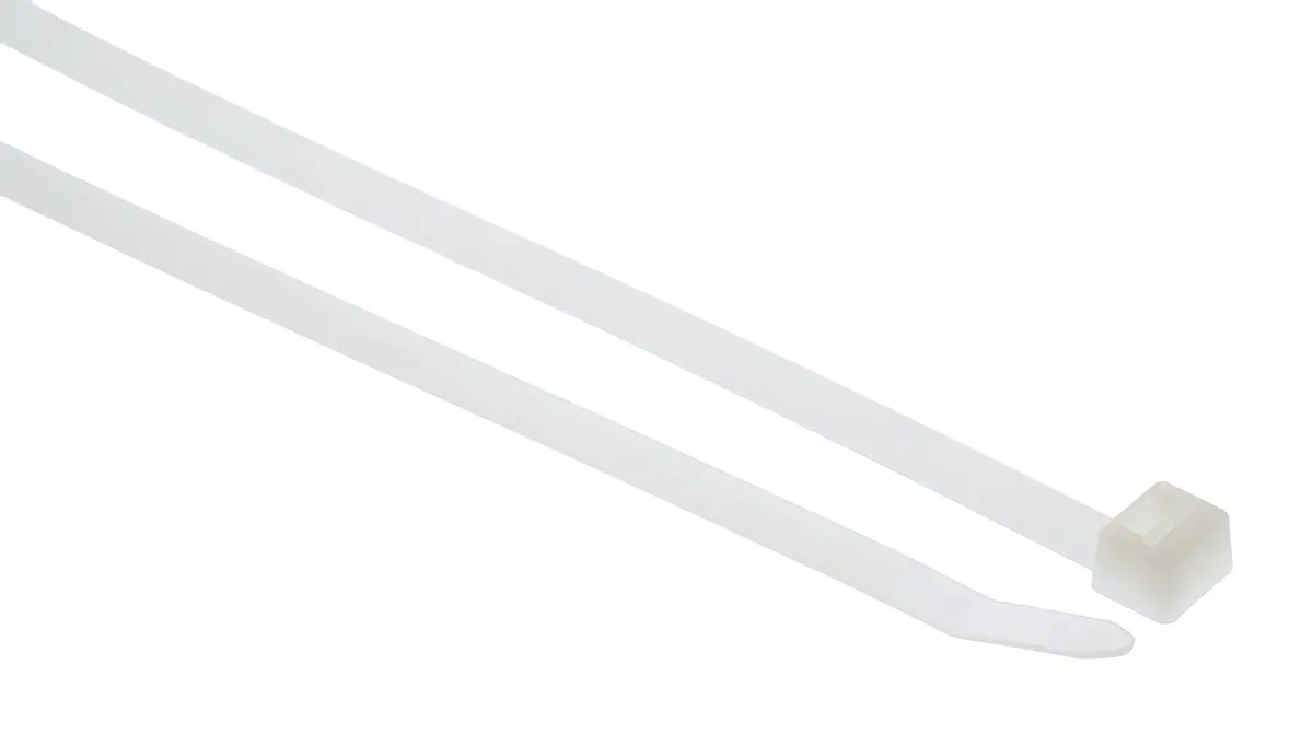 Produktfoto 1 von HellermannTyton T120S Nylon 6.6 Kabelbinder Nicht lösbar Natur 7.6 mm x 225 mm