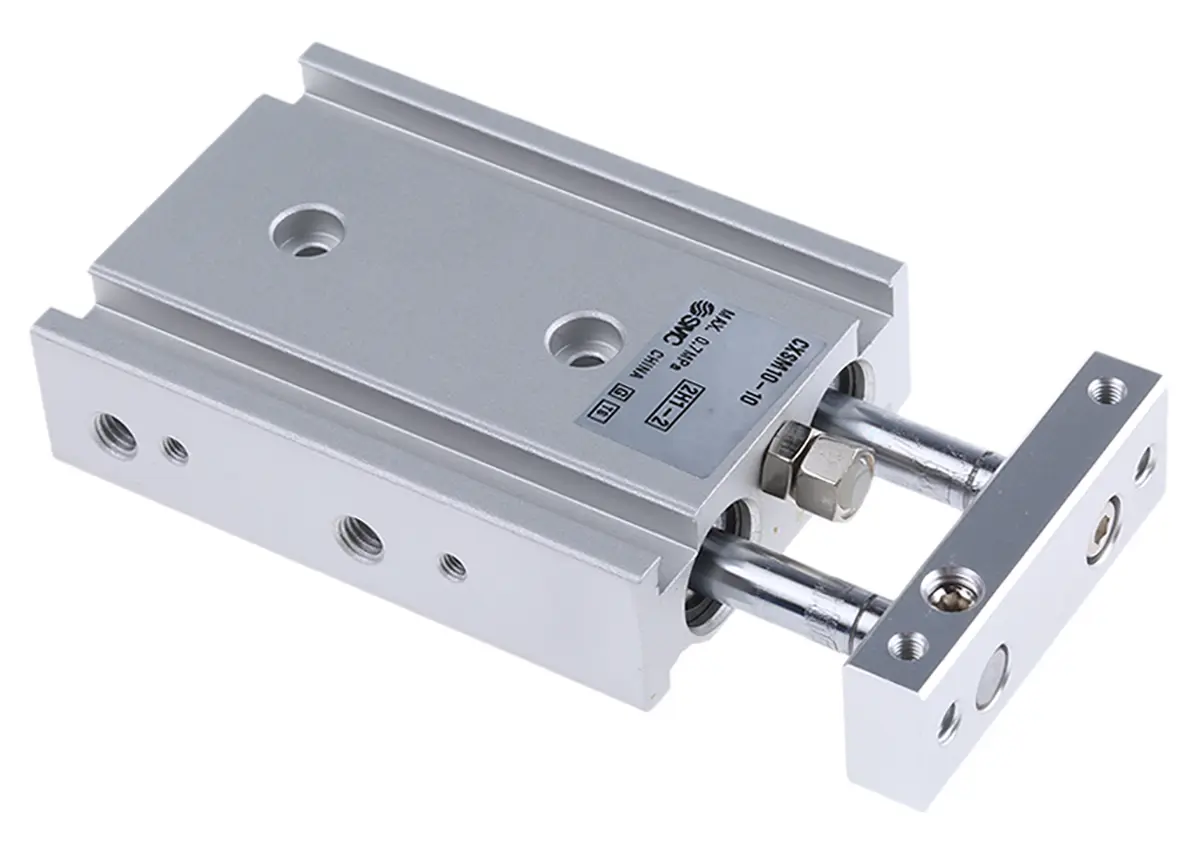 Produktfoto 1 von SMC CXSM M5 x 0,8 Pneumatik-Führungszylinder, Bohrung Ø 10mm / Hub 10mm bis 0,7 MPa