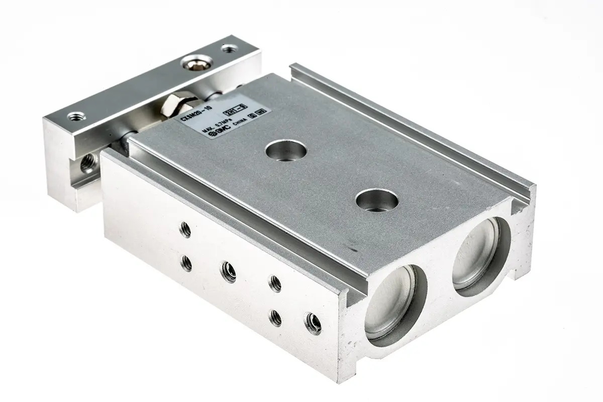 Produktfoto 1 von SMC CXSM M5 x 0,8 Pneumatik-Führungszylinder, Bohrung Ø 20mm / Hub 10mm bis 0,7 MPa