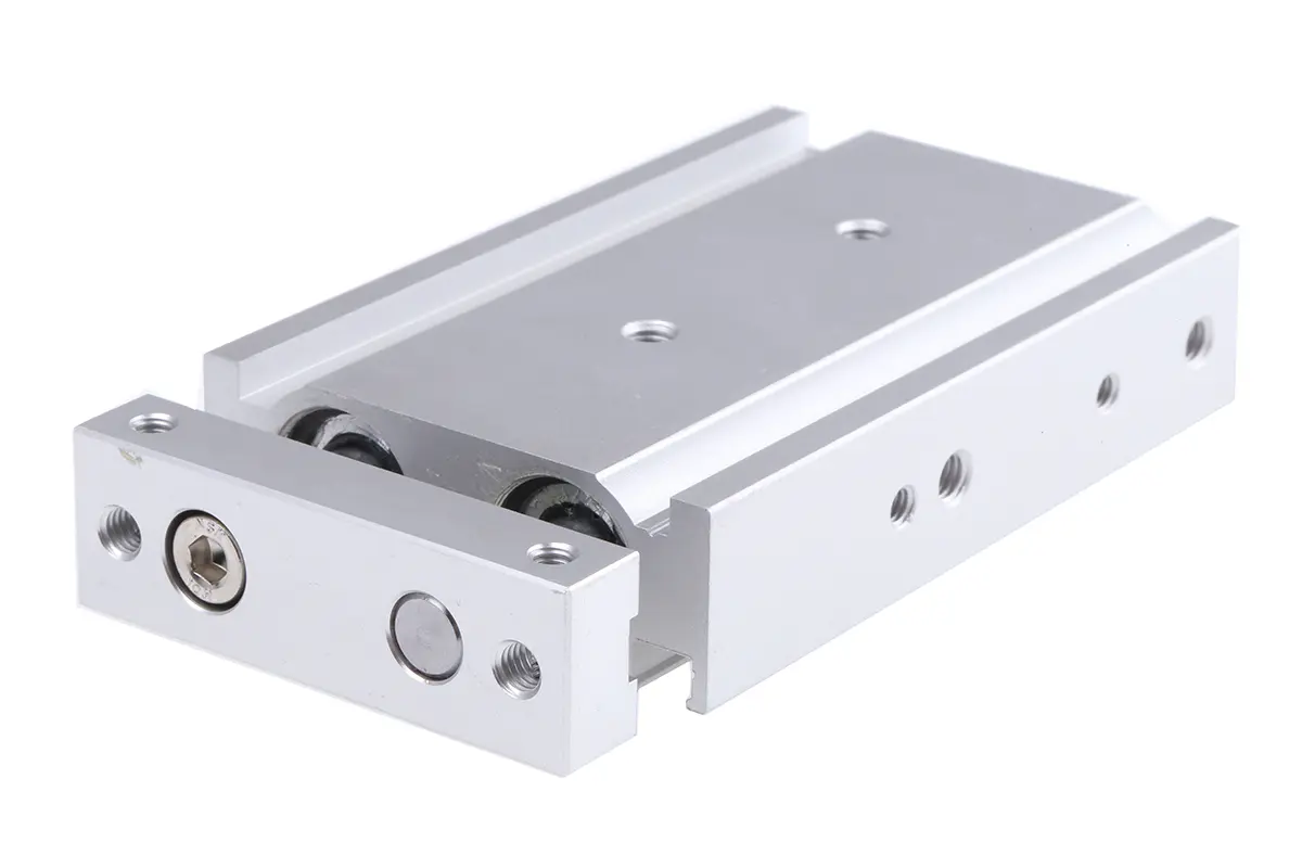 Produktfoto 1 von SMC CXSM M5 x 0,8 Pneumatik-Führungszylinder, Bohrung Ø 15mm / Hub 30mm bis 0,7 MPa