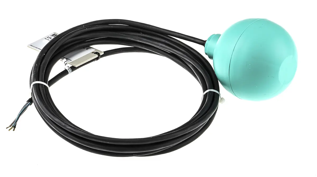 Produktfoto 1 von Pepperl + Fuchs LFL2 Schwimmerschalter Horizontal 150 V dc, Direkt belastbar, -20 °C 250 V ac → 90 °C, mit 5 m Leitung