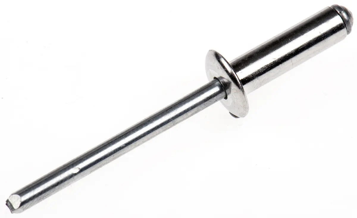 Produktfoto 1 von POP Blende Niet, Ø 4.8 mm x 16.5 mm, Aluminium, 5 mm aus Stahl
