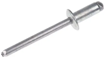 Produktfoto 1 von POP Blende Niet, Ø 4.8 mm x 11 mm, Stahl, 5 mm aus Stahl