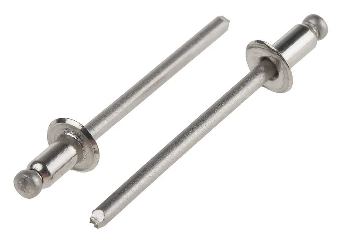 Produktfoto 1 von POP Blende Niet, Ø 3.2 mm x 6.4 mm, Edelstahl, 3.4 mm aus Edelstahl