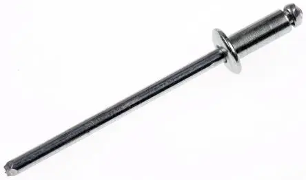 Produktfoto 1 von POP Blende Niet, Ø 3.2 mm x 8 mm, Stahl, 3.4 mm aus Stahl