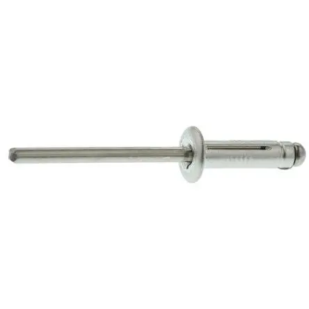 Produktfoto 1 von POP Blende Niet, Ø 4.97 mm x 17.5 mm, Aluminium, 5.2 mm aus Aluminium