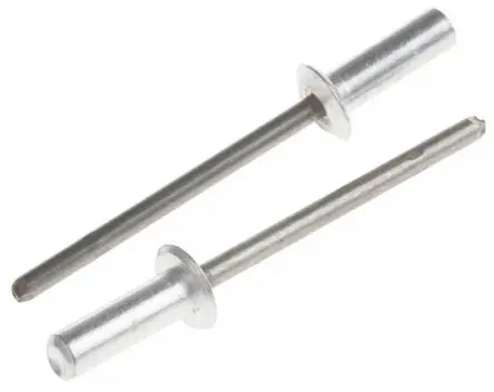 Produktfoto 1 von POP Blende Niet, Ø 4 mm x 12.5 mm, Aluminium, 4.2 mm aus Stahl