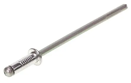 Produktfoto 1 von POP Blende Niet, Ø 2.4 mm x 7.3 mm, Aluminium, 2.6 mm aus Aluminium