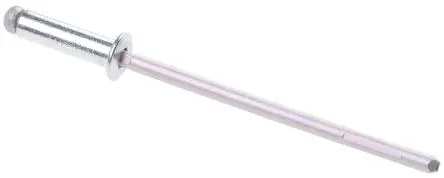 Produktfoto 1 von POP Blende Niet, Ø 2.5 mm x 8.9 mm, Aluminium, 2.6 mm aus Aluminium