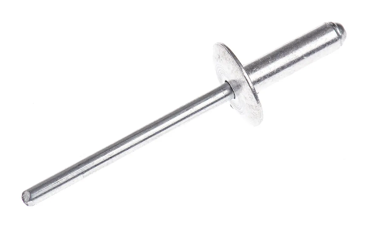 Produktfoto 1 von POP Blende Niet, Ø 4 mm x 14 mm, Aluminium, 4.2 mm aus Stahl
