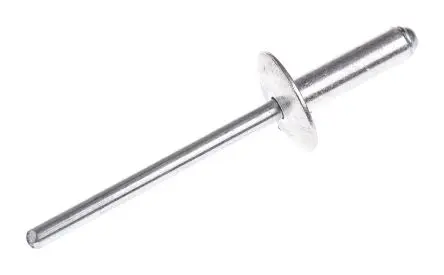 Produktfoto 1 von POP Blende Niet, Ø 4 mm x 14 mm, Aluminium, 4.2 mm aus Stahl