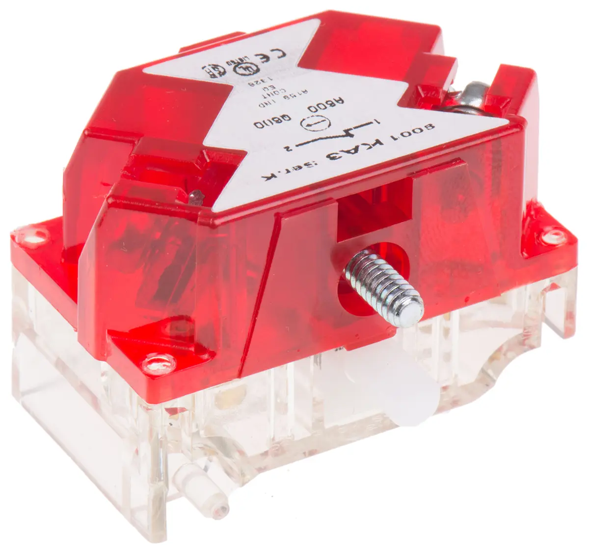 Produktfoto 1 von Schneider Electric Harmony Drucktaster-Kontaktblock 1 Öffner 0V, 600 V Schraubanschlussklemme