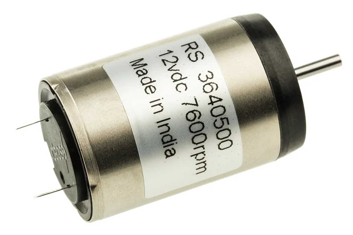 Produktfoto 1 von Portescap 22V28 Servomotor mit geringer Trägheit Gleichstrommotor bis 8.48 mNm, 12 V dc / 4.2 W, 7600 rpm, Wellen-Ø 2