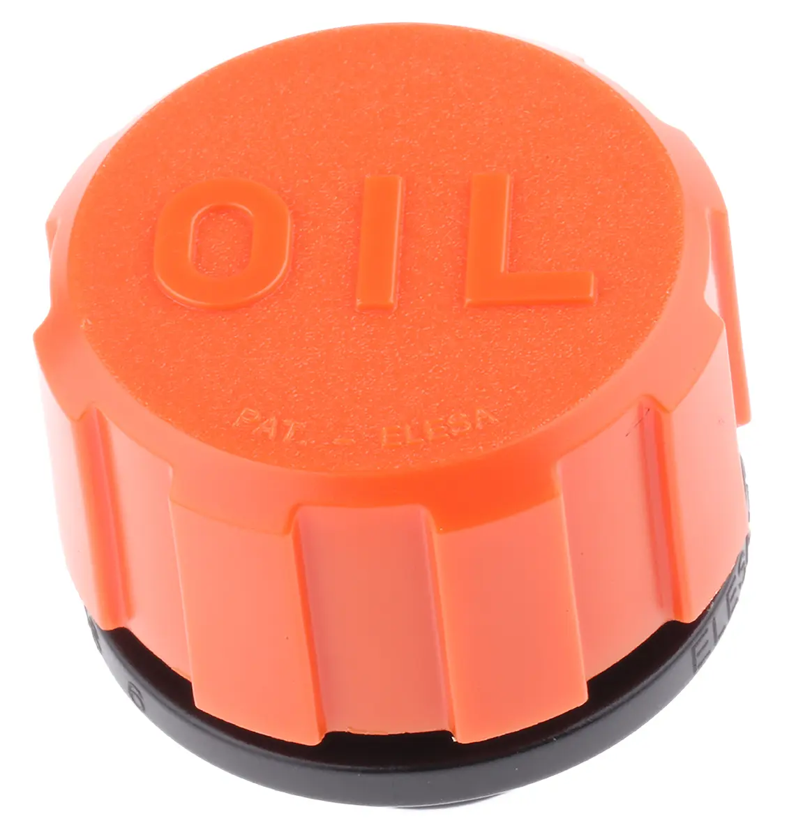 Elesa NPT Technopolymer auf Polyamidbasis Hydraulik-Einfüllstutzen mit Entlüftung Orange, Ø 70 mm