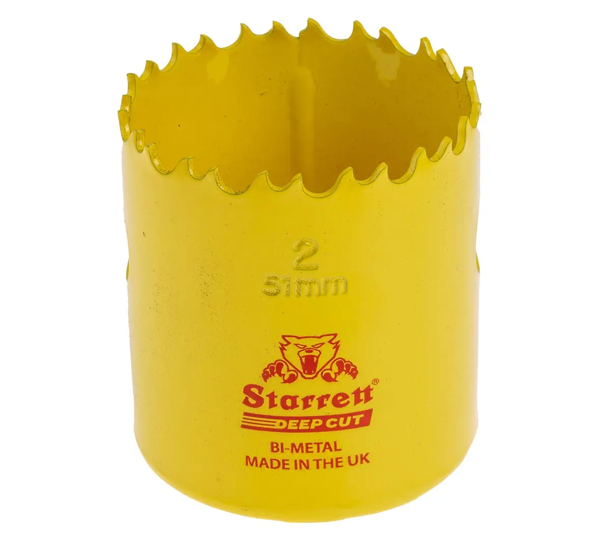 Produktfoto 1 von Starrett HSS Lochsäge , Ø 51mm 1-Stk. / Bohrtiefe 38mm